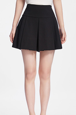 狐狸毛领中长真皮皮衣